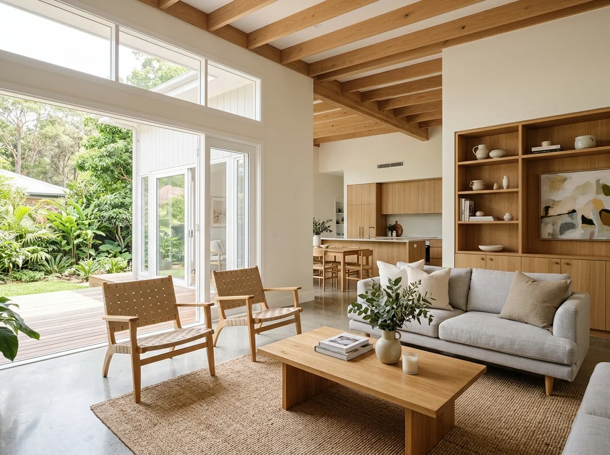 Toorak Living Pavilion interior painting